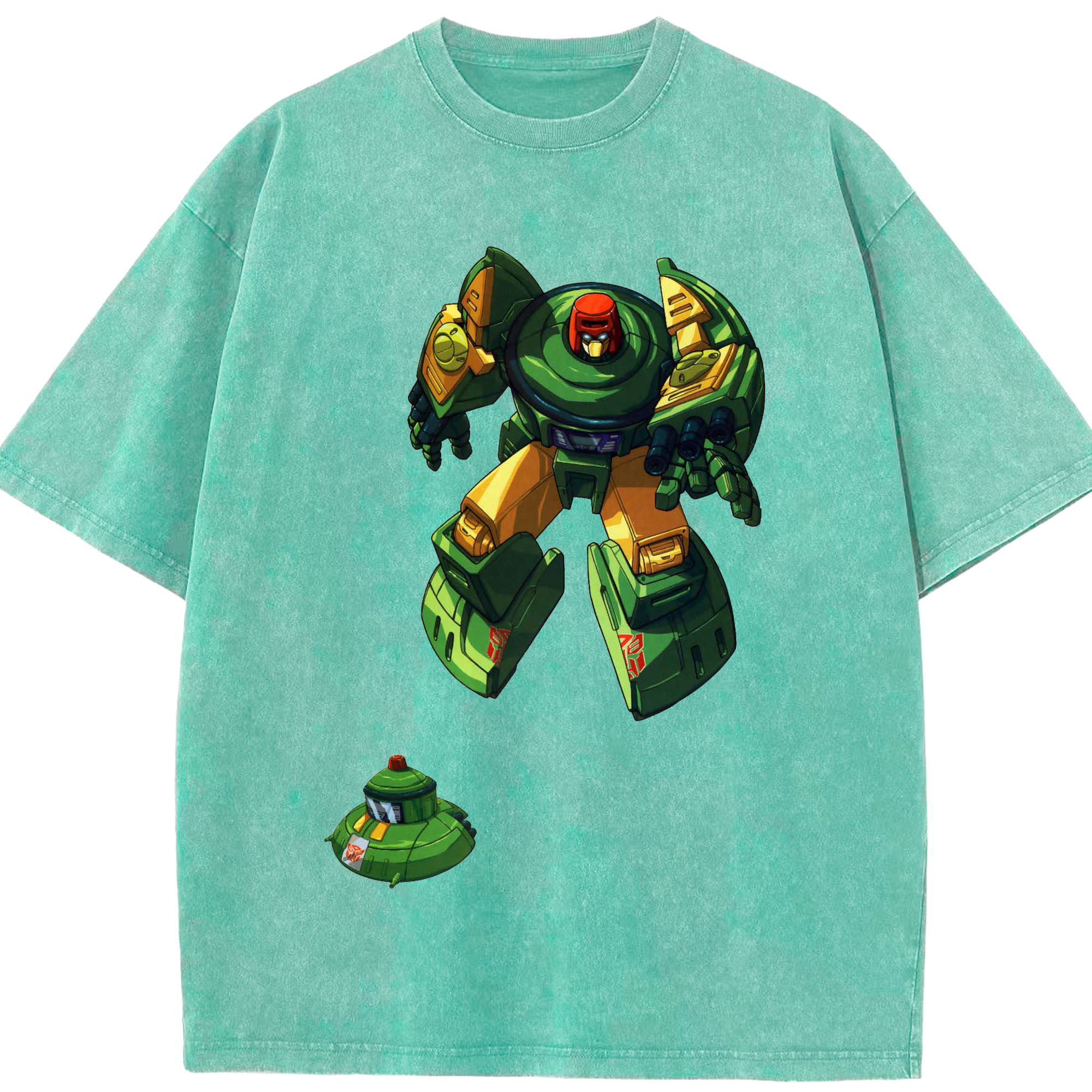 （画像用）  綿100% ヴィンテージ風 半袖Tシャツ（フロントプリント）